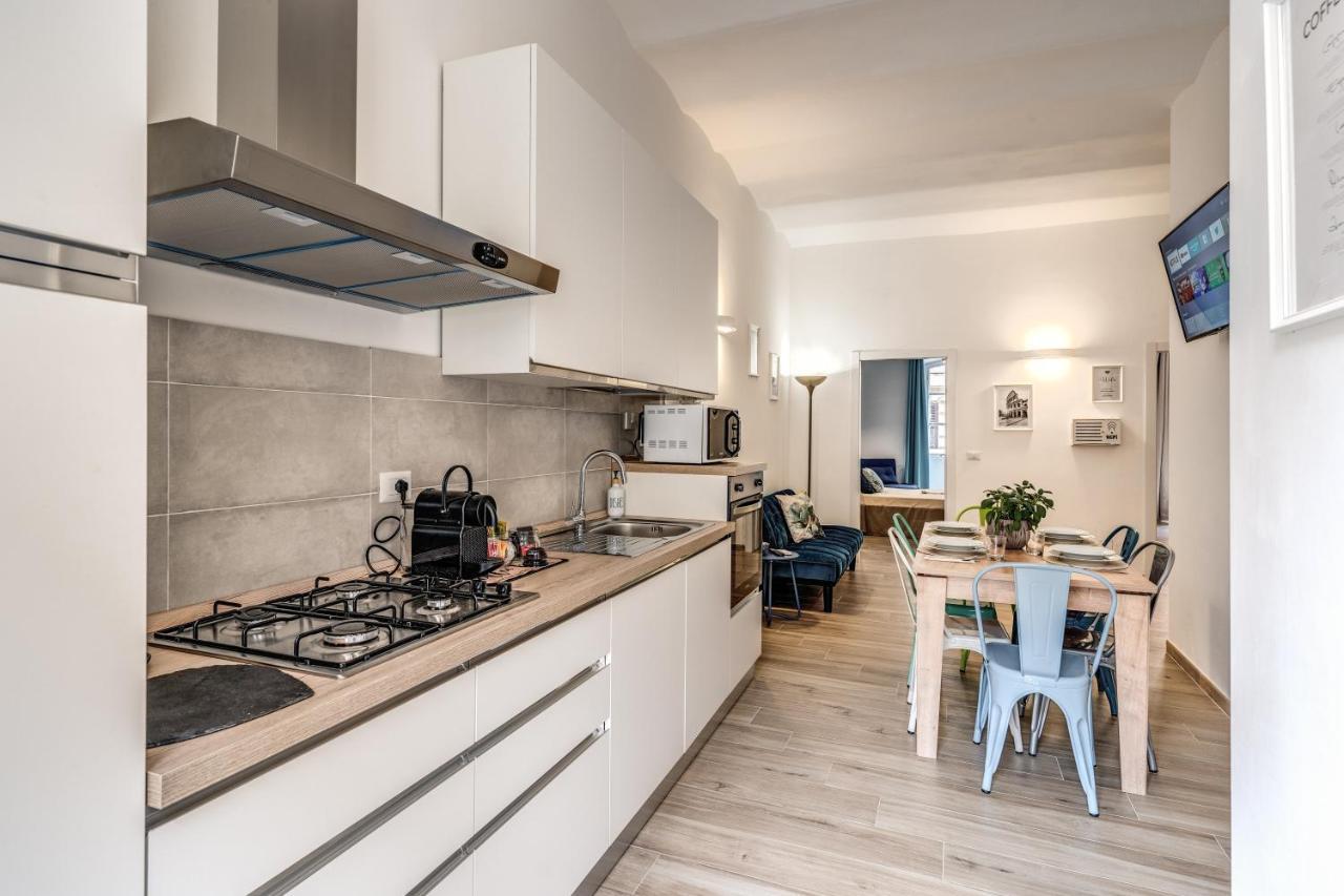 Nala Luxury Apartment With Terrace Rome Bagian luar foto